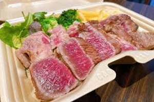 ハラミステーキオーバーライス